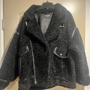 Lamarque badu faux fur jacket